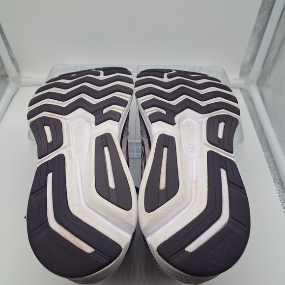 - WOMEN'S Saucony Ride 13 PWR Run Size 9.5,Purple Shoes - Picture 7 of 9